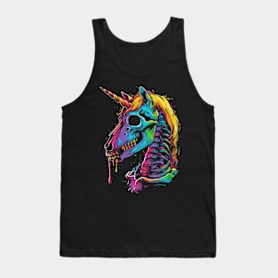 Unicorn Skull Tank Top